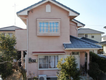 外壁　苔　コーキング　劣化　錆