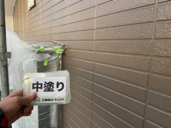 中塗り　上塗り　下塗り