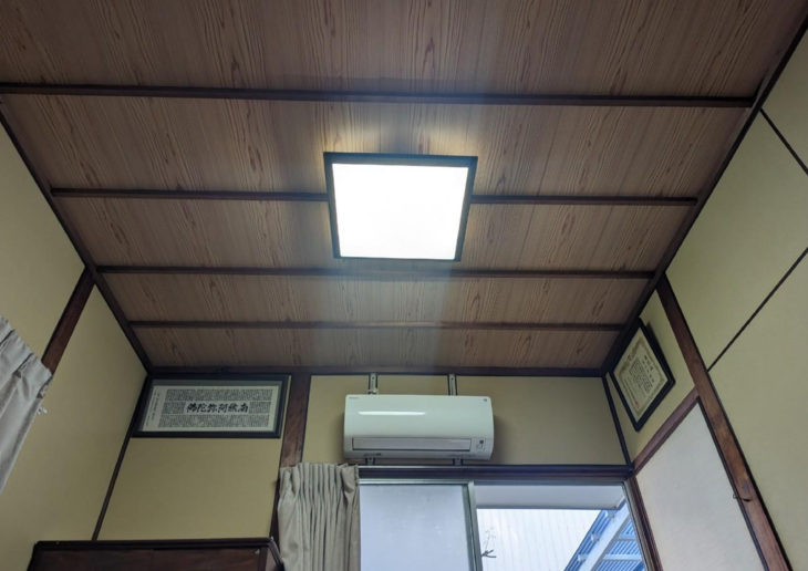   内装リフォーム「天井張り替え・クロス張替え」徳島市八万町　