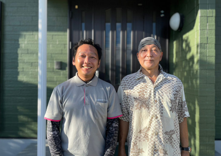   職人さんも静かに作業し毎日の報告がとても良かったです「阿南市羽ノ浦町」塗装工事