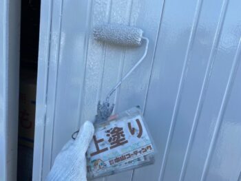 鉄扉　鉄部　外壁　塗装