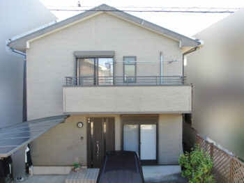 徳島県　徳島市　塗装業者　外壁塗装　屋根塗替え　施工前　中山コーティング