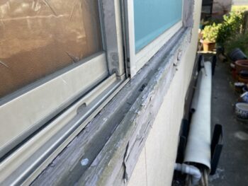 外壁　施工前　塗装　木部　塗膜　剥離