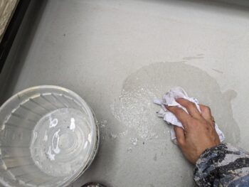清掃　ケレン　下塗り　防水　トップ