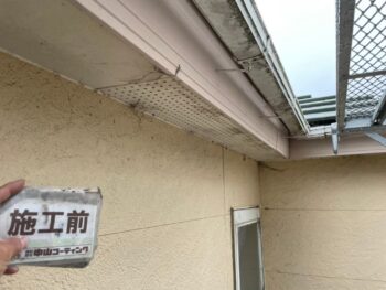 塗装　苔　クラック　コーキング　屋根　施工前　防水　外壁