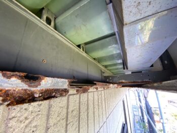 断熱材 錆 軒天 修繕 養生