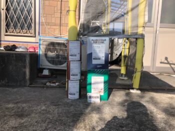 徳島　鳴門　付帯部　塗装　軒天井　シャッターＢＯＸ　水切り　