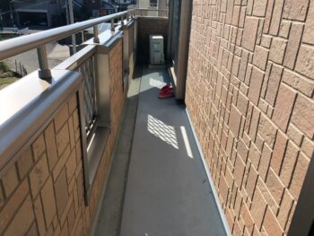 徳島　鳴門　施工前　屋根　外壁　ベランダ　防水　コーキング　付帯部