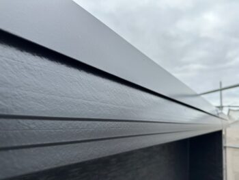 外壁　付帯部　完工　艶　塀