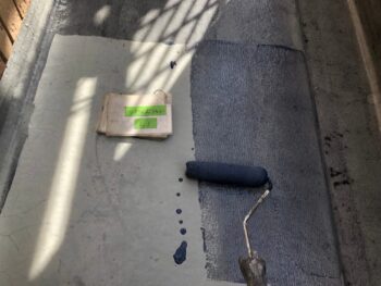 徳島　鳴門　ベランダ　防水　リボール式