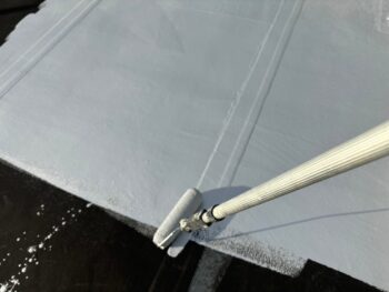 シート　防水　ウレタン　施工　完了　屋上