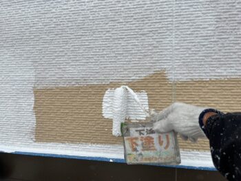 塗装 外壁 下塗り 養生 中塗り 上塗り