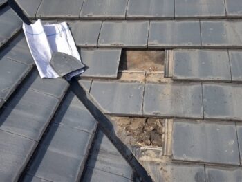 瓦 交換 下塗り 中塗り 上塗り