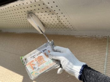 シャッター 補修 小庇 パテ 破風 帯 樋