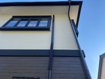 樋 完工 帯板金 外壁 戸袋 ガルバ