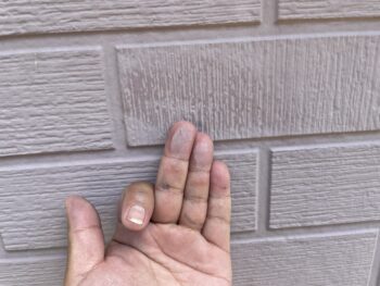 施工前 苔 チョーキング 割れ 現調 浮き