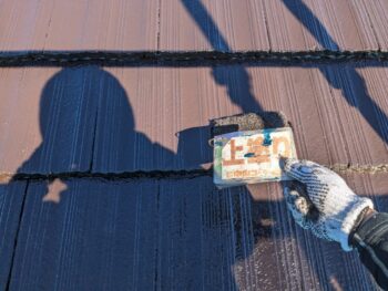 屋根 下塗り 中塗り 上塗り 塗装