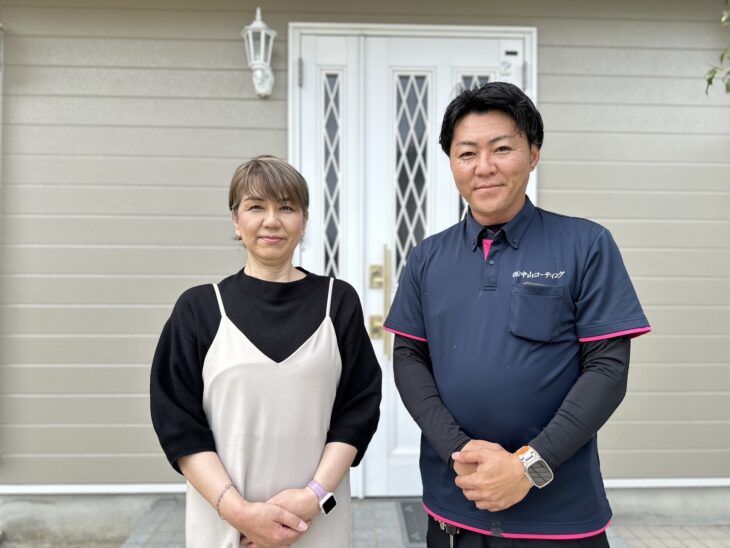   鳴門市大麻町「一度失敗した外壁塗装」２回目は失敗しない工事店へ。