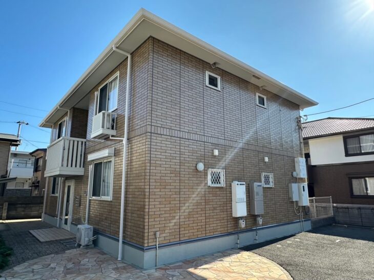  大和ハウス賃貸マンションの外壁塗装。豊富な知識で外装を守ります。徳島県徳島市　プリメーロ山城様