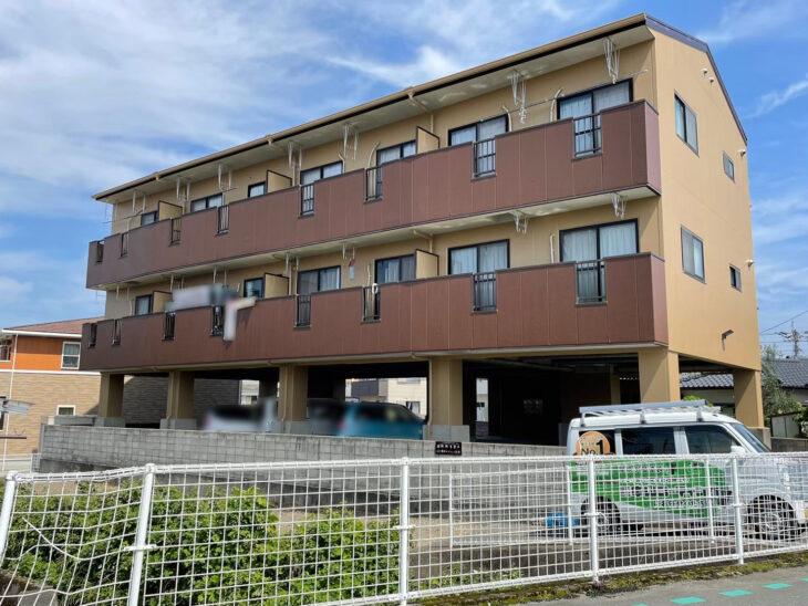 徳島県のマンション塗装施工例【修繕工事は安全且つ資産価値の向上維持】ALC造の改修工事