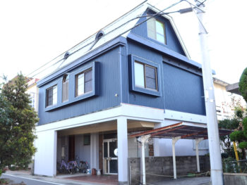 徳島市北矢三町 S様邸 外壁・屋根塗装事例