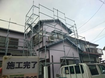 徳島市　外壁屋根塗り替え　T様邸 自社検査やタッチアップ作業などを行い