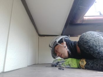 徳島市　外壁屋根無機塗り替え　H様邸 洗浄→コーキング撤去・打ち替えをメインに行わせていただいております☆