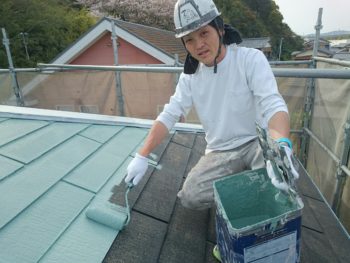 中山コーティング　外壁塗装　徳島県　屋根塗装　GAINA