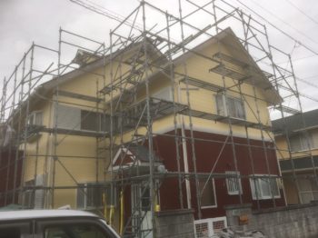 徳島市　住宅塗装　K様邸 屋根塗装