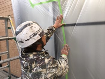 徳島　外壁塗装　中山コーティング　塗り分け　外装