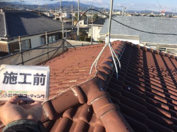 小松島市　屋根塗装・破風板塗装Ｓ様邸 日本ペイント　パーフェクトベスト