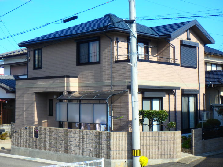 徳島　塗装　中山コーティング　屋根　外壁