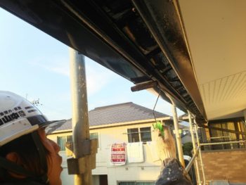 徳島　塗装　外装　中山コーティング　雨樋