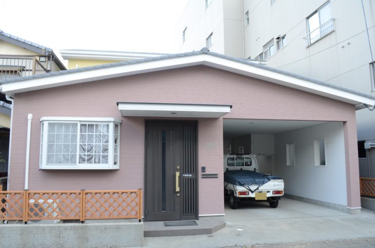 徳島　屋根塗装　中山コーティング GAINA　外壁塗装