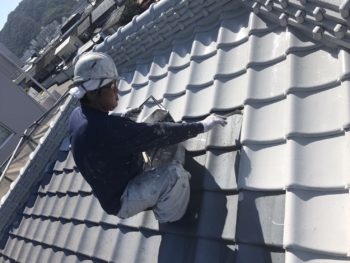 徳島　中山コーティング　屋根塗装