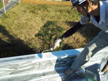 徳島　GAINA 中山コーティング　屋根塗装