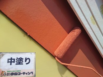 徳島　塗装　ガイソー　中山コーティング　おしゃれハウスキヨシゲ　破風