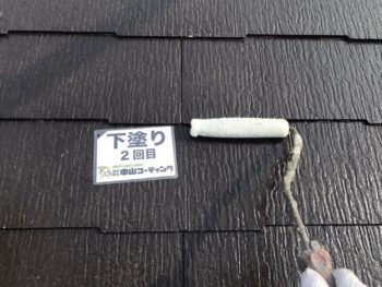 徳島　屋根塗装　中山コーティング　GAINA 断熱材