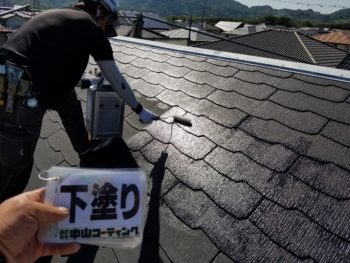 徳島市　塗装　屋根