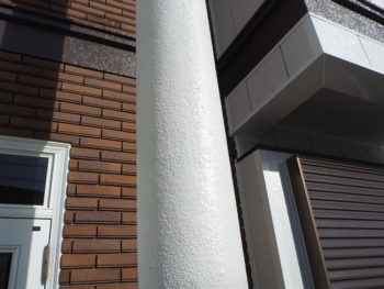 徳島県　松茂町　完工　柱　塗装