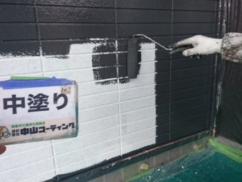 外壁　塗装　ガイソーウォール無機F　徳島県　阿波市