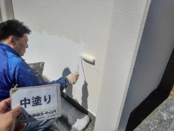 白系　徳島県　塗装　外壁　国府