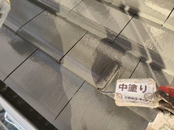 徳島　沖洲　屋根　塗装