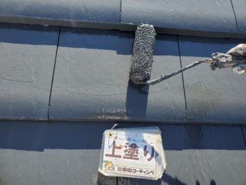 徳島　沖洲　屋根　塗装　ガイソールーフガードフッ素