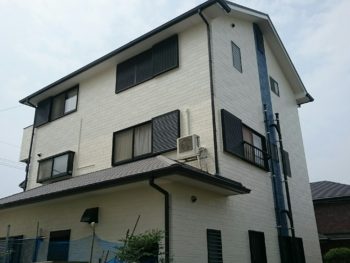 施工後　住宅　塗装　徳島県　無機塗料