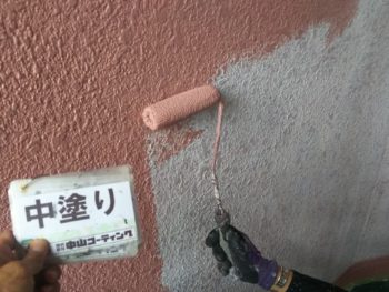階段室　塗装　徳島県　徳島市