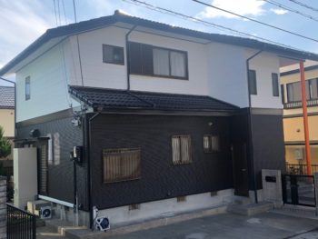 徳島県阿南市　外壁屋根　塗装　ダイヤカレイド施工例