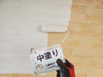 外壁　塗装　徳島県　中島田
