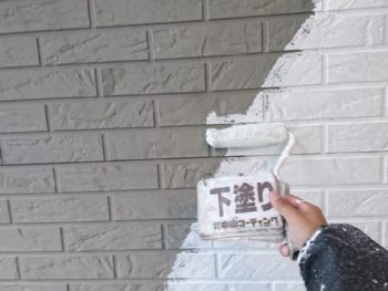 外壁　塗装　下塗り　徳島県　鳴門市