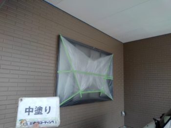 外壁　玄関　塗装　徳島県